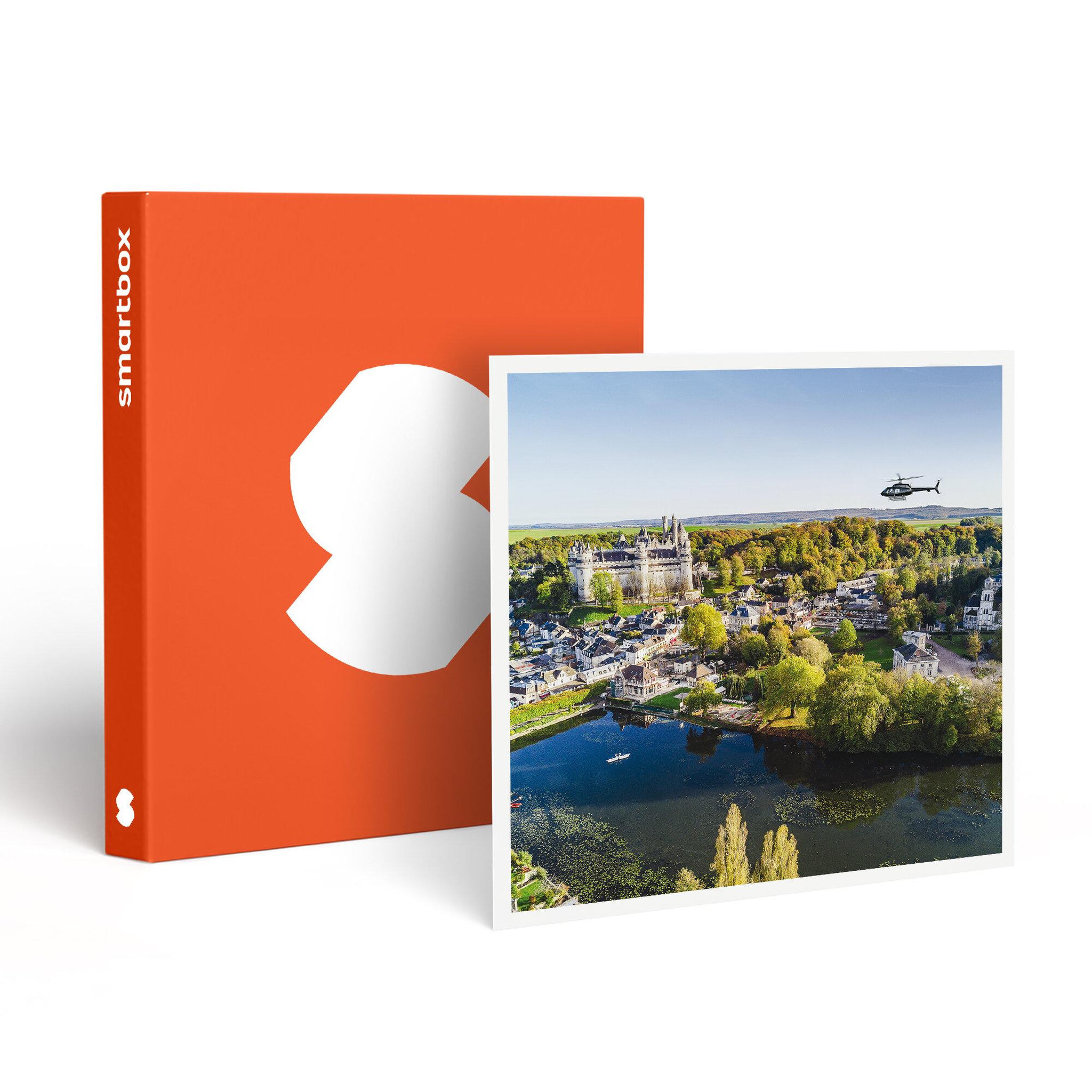 Smartbox Vol en hélicoptère de 20 min pour 2 personnes au-dessus de reims et ses environs - coffret cadeau sport & aventure
