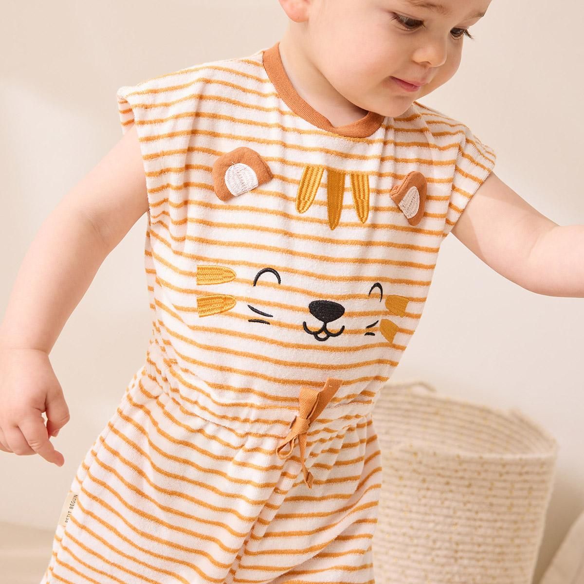 Petit Béguin Combishort bébé en éponge Mio