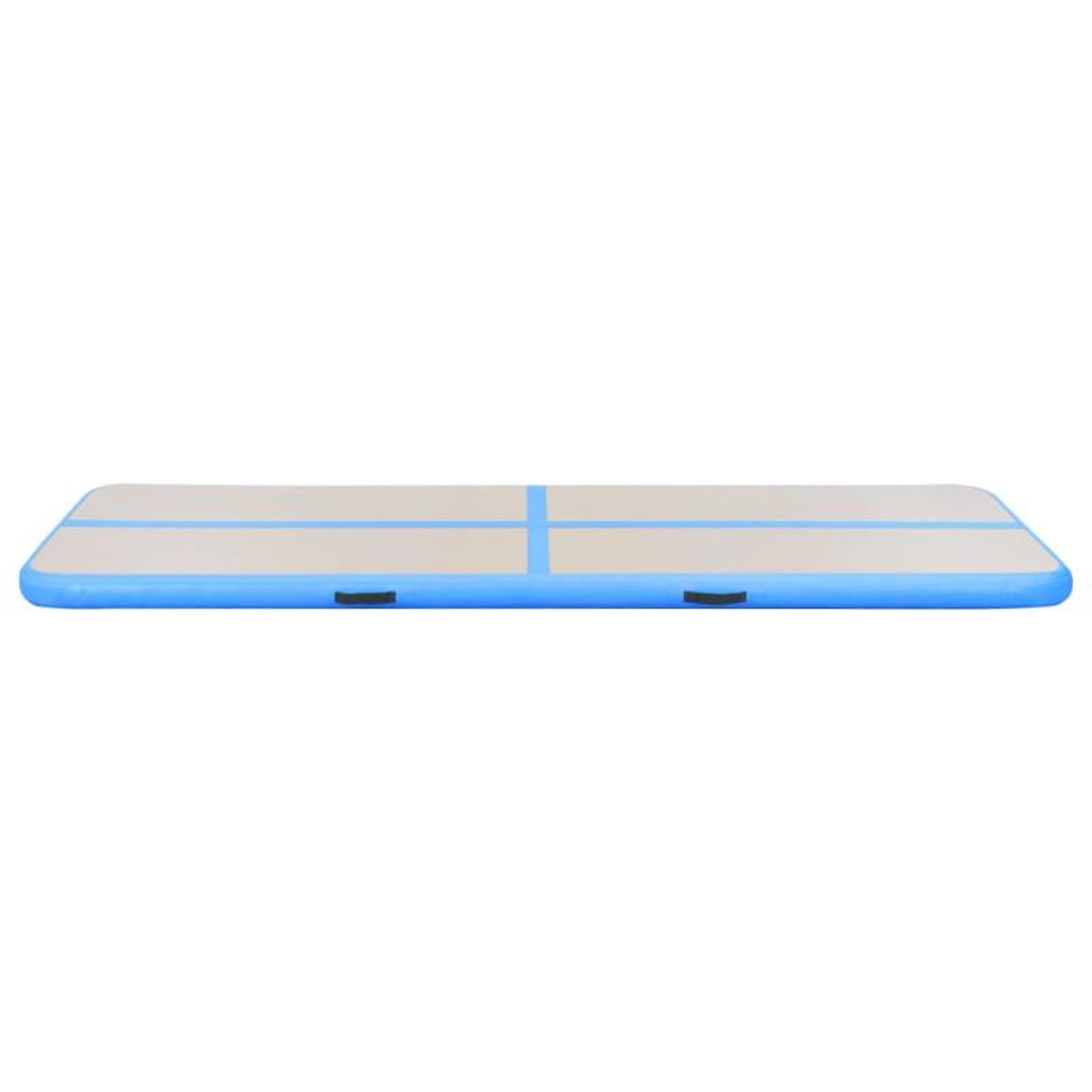 Voir la diapositive 6 : VIDAXL Tapis gonflable de gymnastique avec pompe 800x100x10cm PVC Bleu