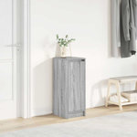 VIDAXL Armoire à chaussures sonoma gris 29,5x34x76 cm bois ingénierie