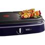 Voir la diapositive 1 : TEFAL Crepiere PY604413 Crep'Dual Party Noir et Indigo 2 Plaques : 1 Grande Crêpe et 6 Petites Crêpes 1100W