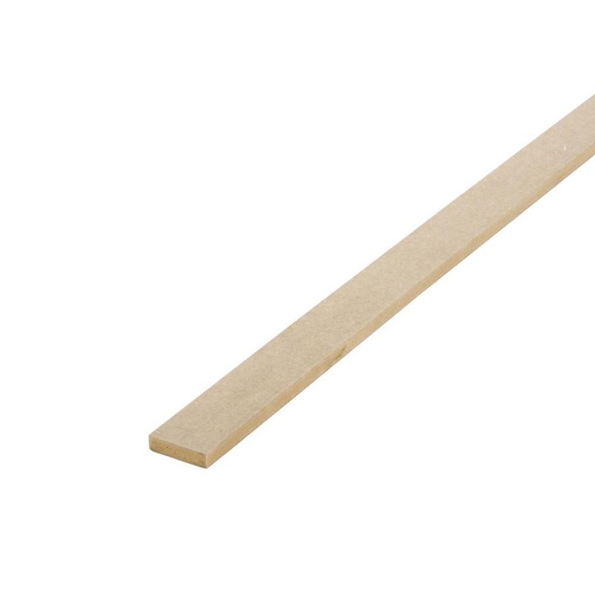 CENTRALE BRICO Tasseau médium (MDF) raboté, 10 x 40 mm ,L.2.44 m