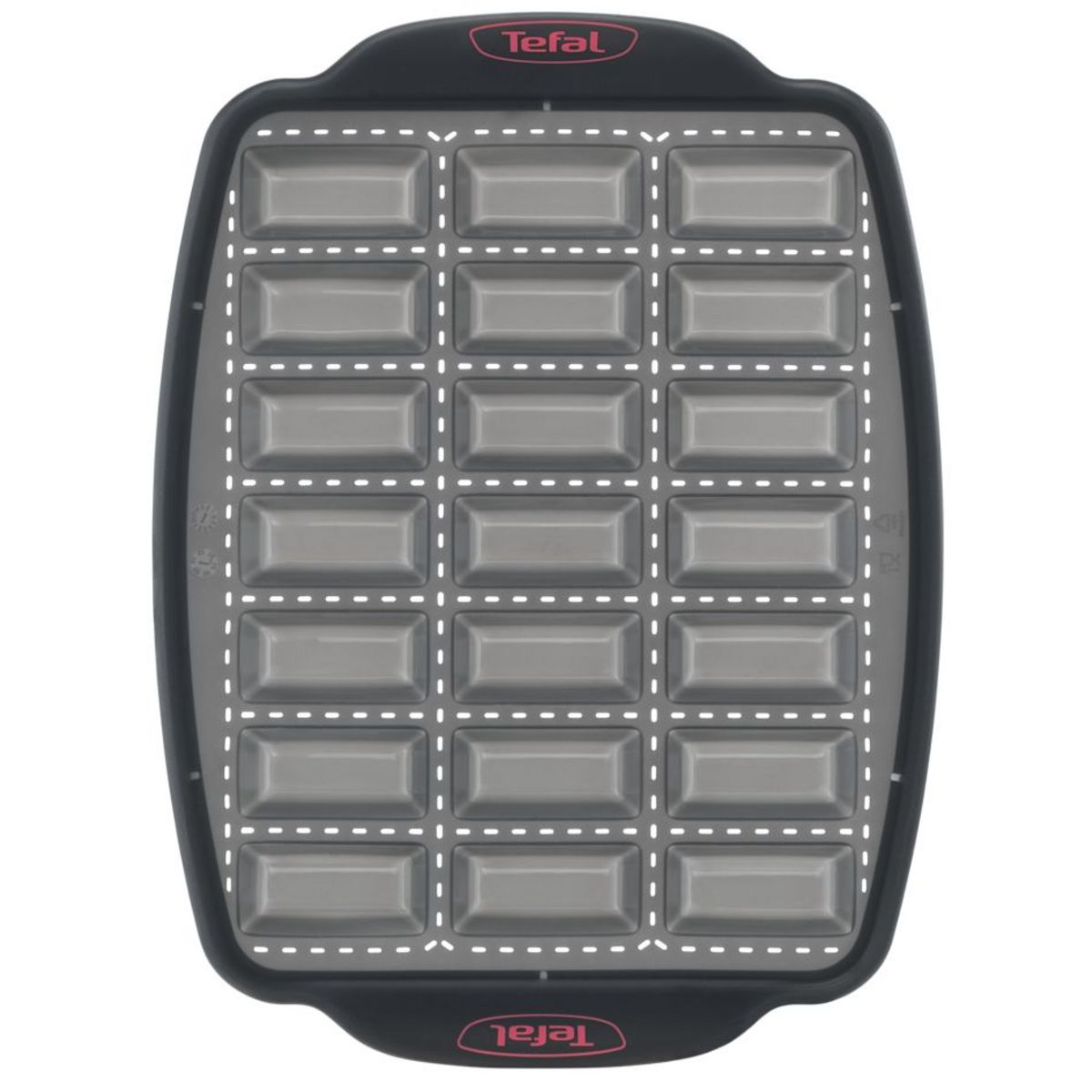 TEFAL Moule 21 mini financiers CRISPY BAKE silicone