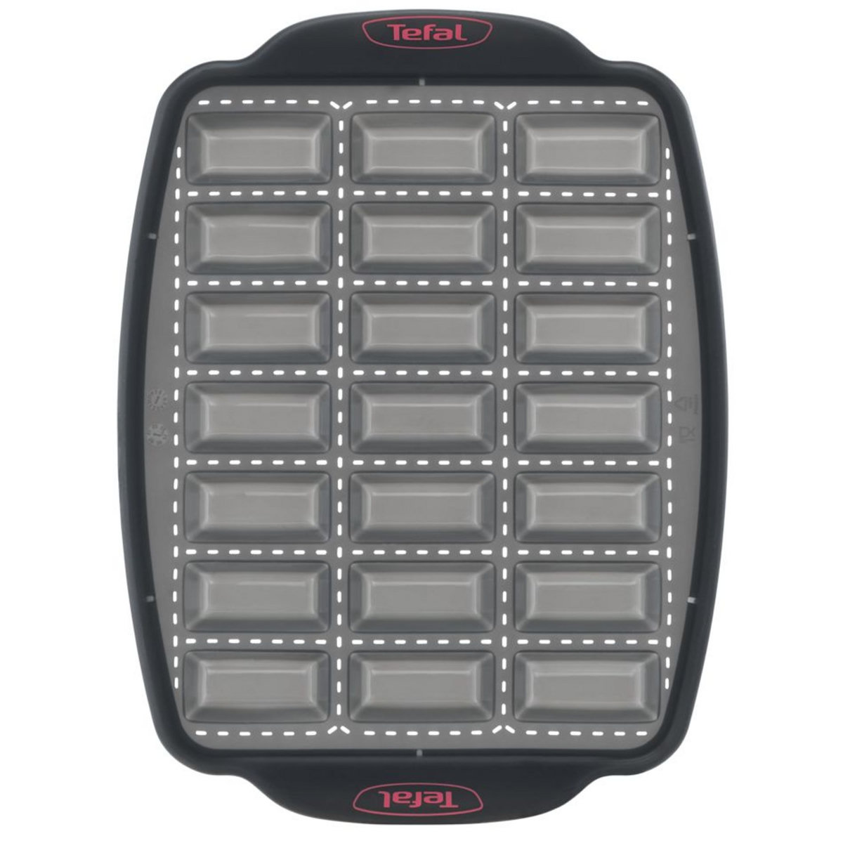 TEFAL Moule 21 mini financiers CRISPY BAKE silicone