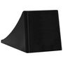 Voir la diapositive 4 : VIDAXL Cales de roue 4 pcs 16x9x9 cm Caoutchouc