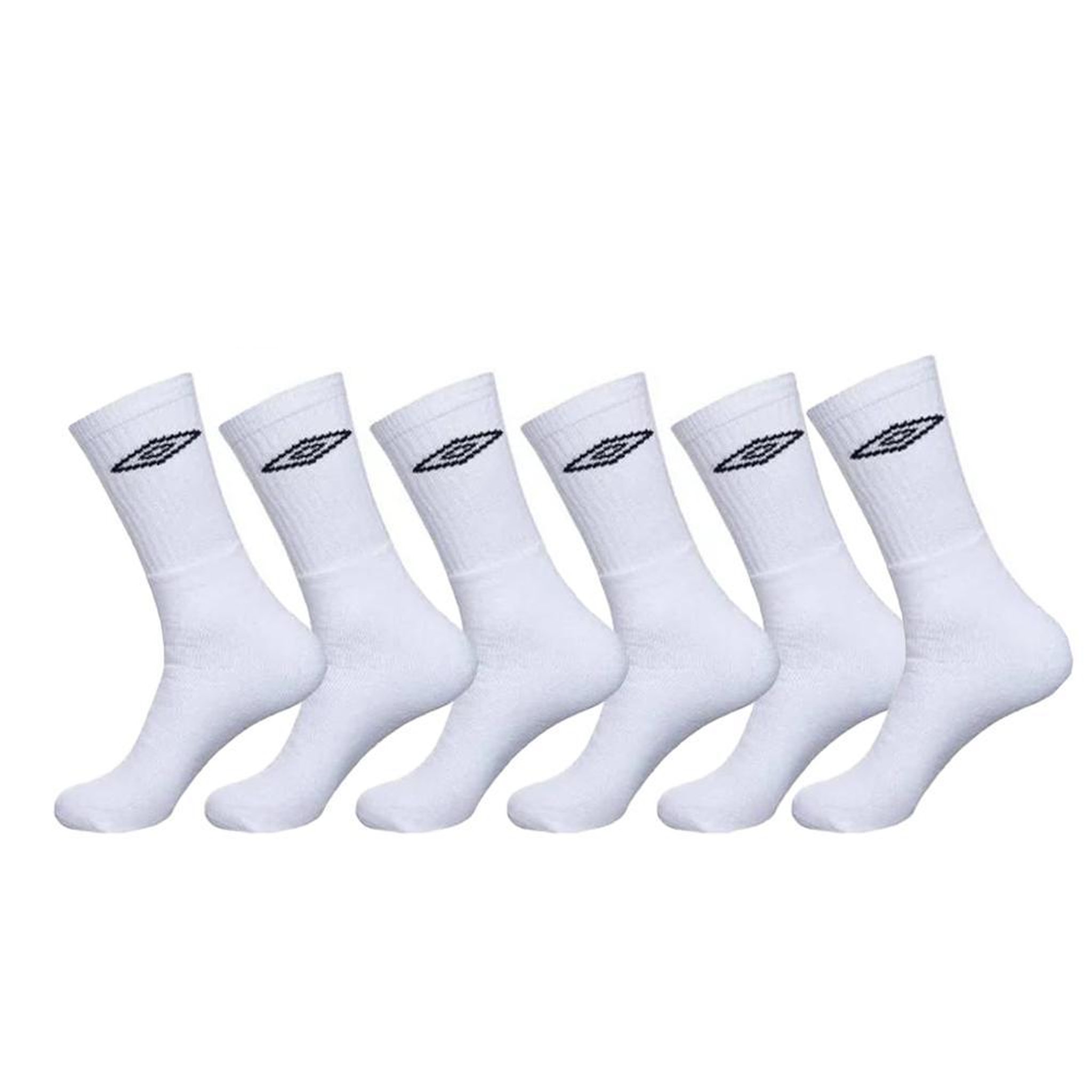 Voir la diapositive 1 : UMBRO x6 Paires Chaussettes  Homme Umbro Tennis