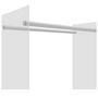 Voir la diapositive 5 : VIDAXL Portant de bois chauffage Transparent 80x35x100 cm Verre trempe