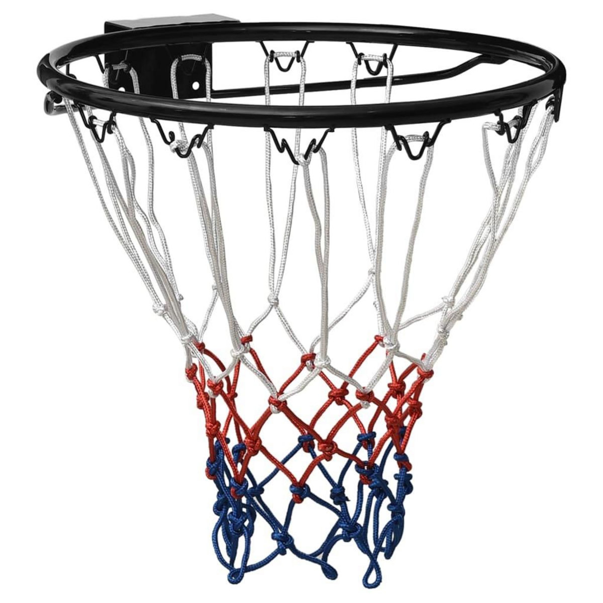 VIDAXL Cerceau de basket Noir 39 cm Acier