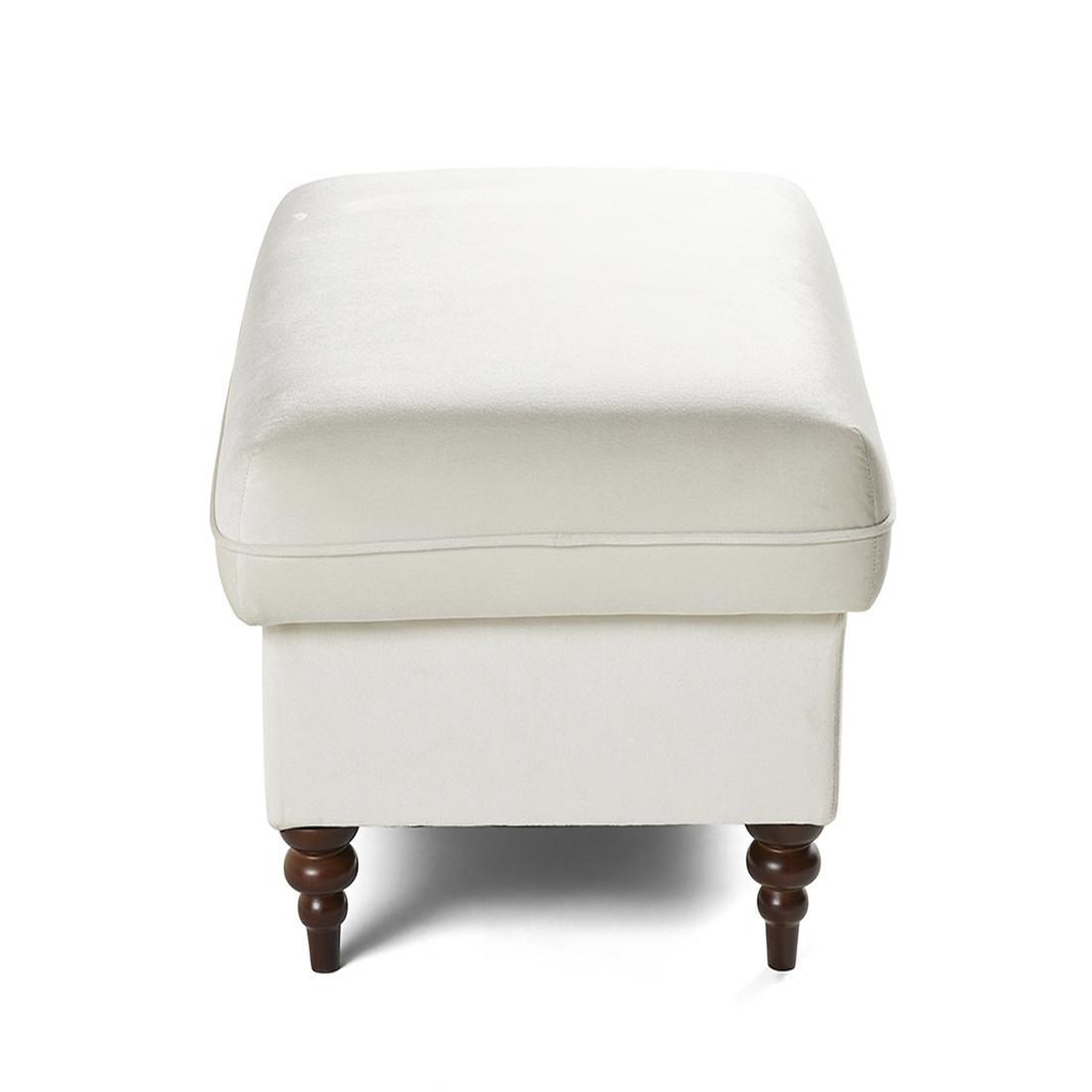 Voir la diapositive 5 : BEST MOBILIER Flamingo - pouf en velours