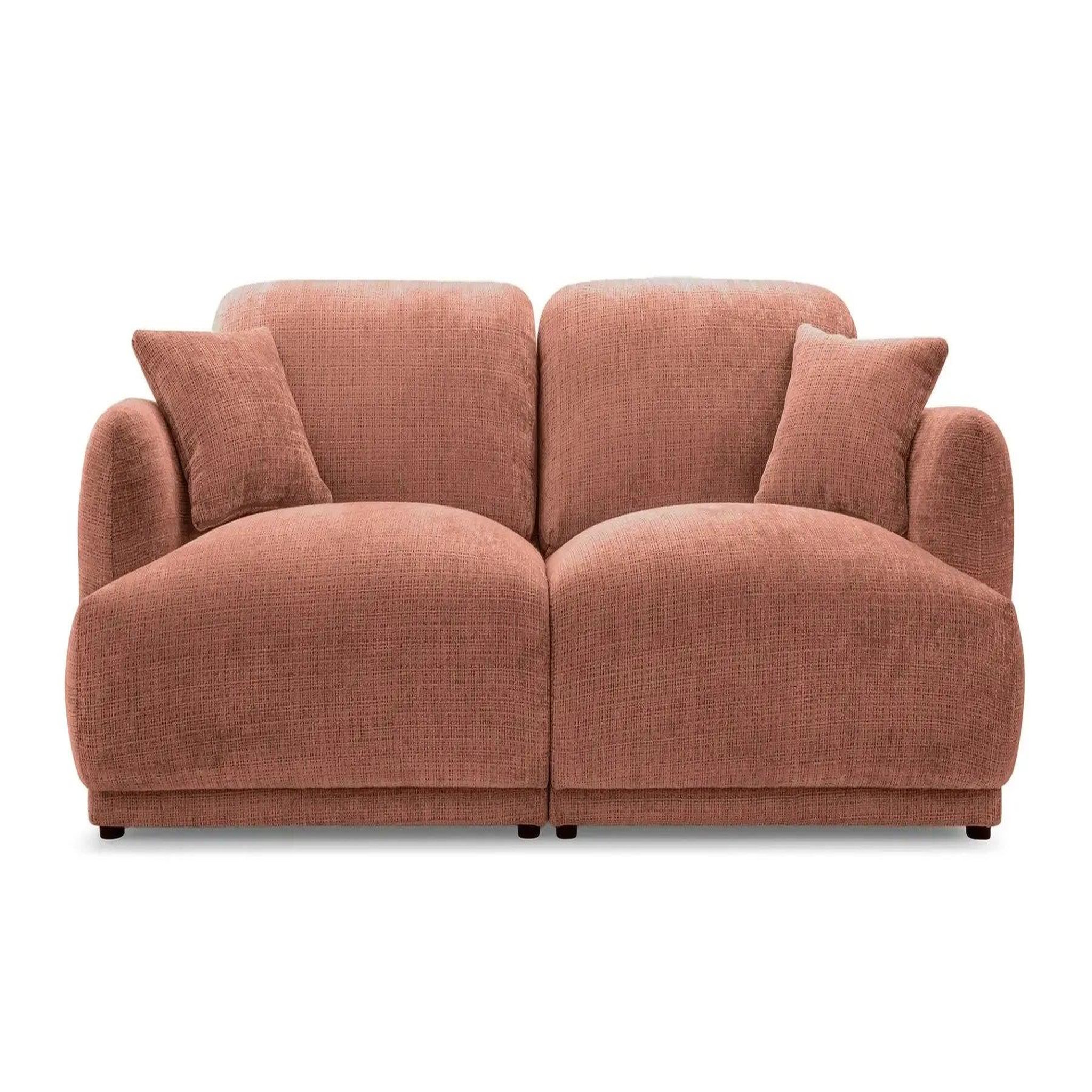 Voir la diapositive 1 : CASANOVA PARIS Rosalie - canapé droit tissu chenille 2 places