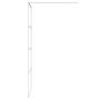 Voir la diapositive 4 : VIDAXL Paroi de douche Blanc 80x195 cm Verre ESG transparent