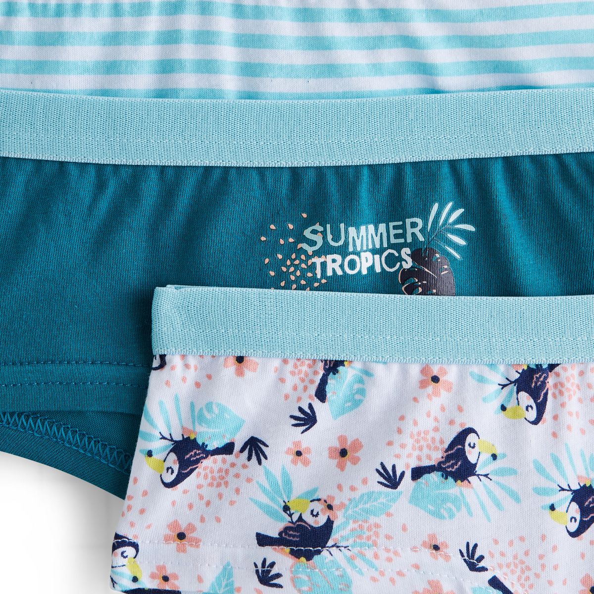 IN EXTENSO Lot de 5 shortys fille