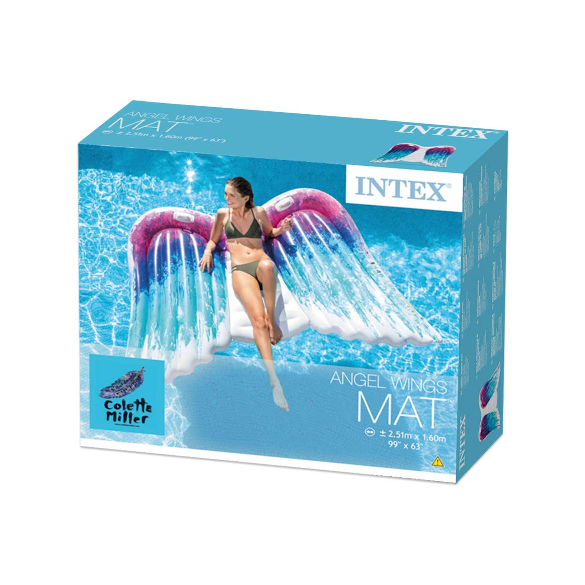 Voir la diapositive 4 : INTEX Matelas gonflable - Ailes d'ange 