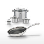 ELO Lot 4 Faitouts Elo Relief Evolution & Poêle 24cm