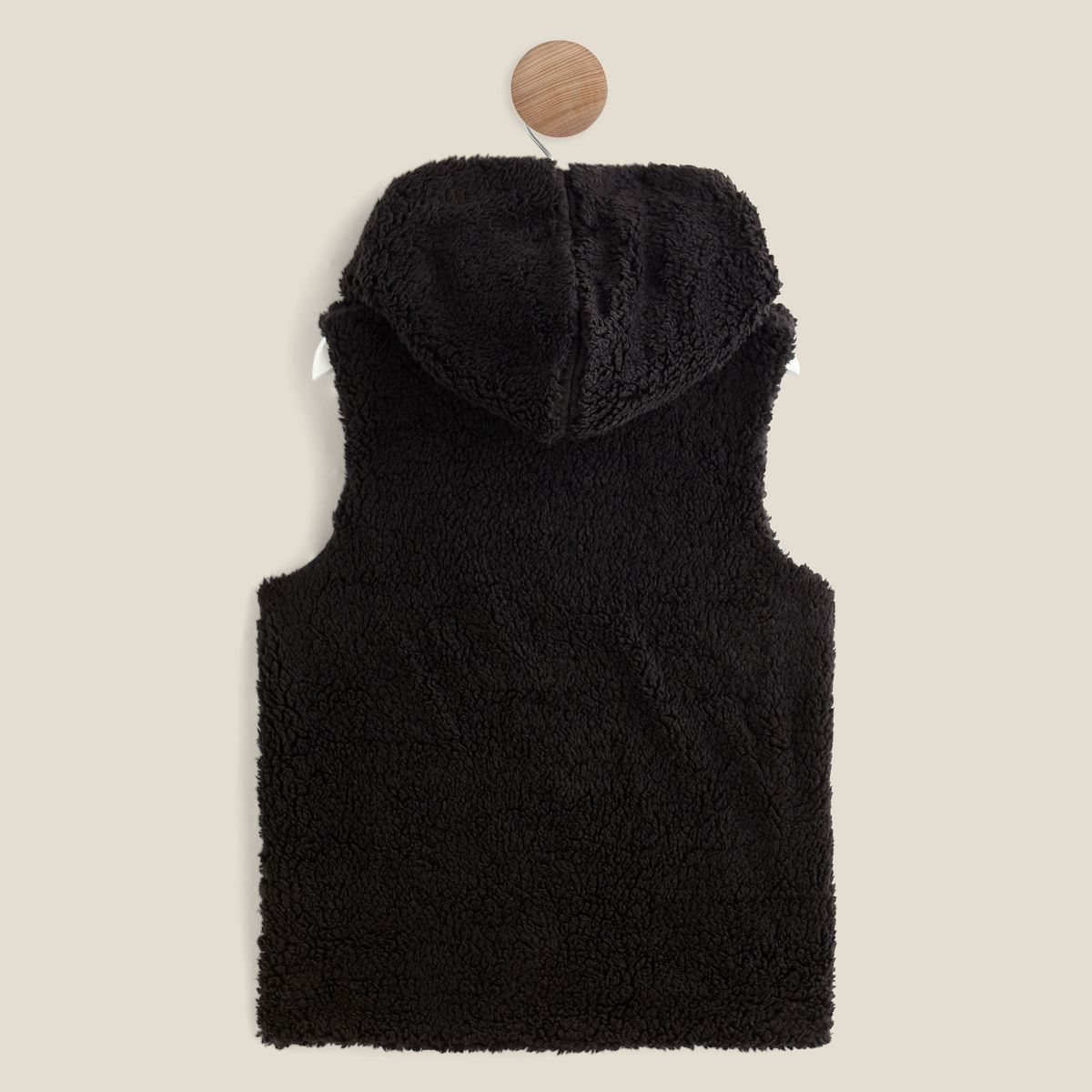 IN EXTENSO Gilet en fourrure sans manches fille