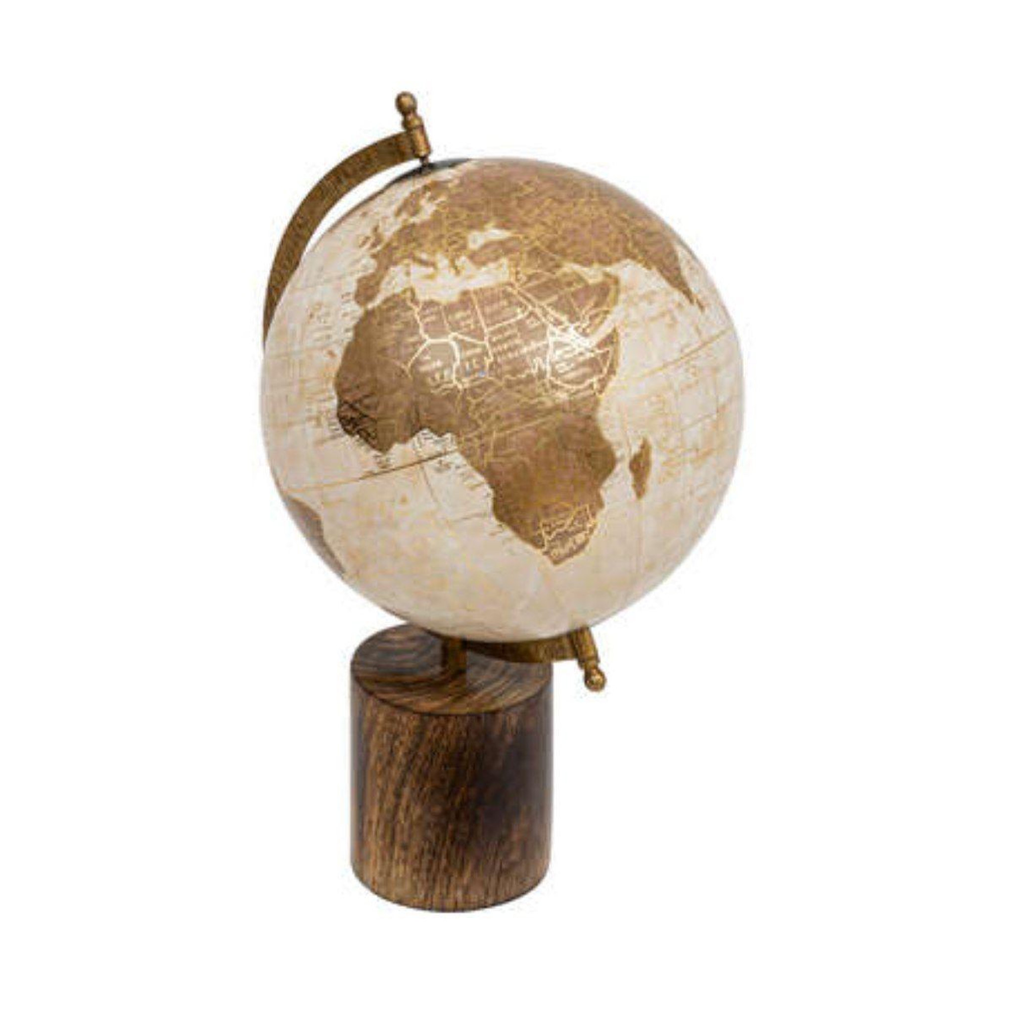 ATMOSPHERA Globe terrestre  exotic panama  35cm marron