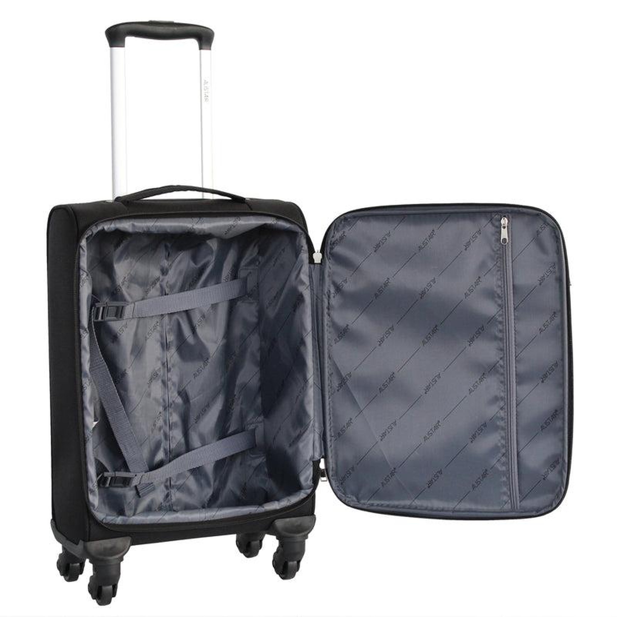 Voir la diapositive 4 : Alistair Valise cabine Alistair - Collection Breeze - 4 roues - Toile souple