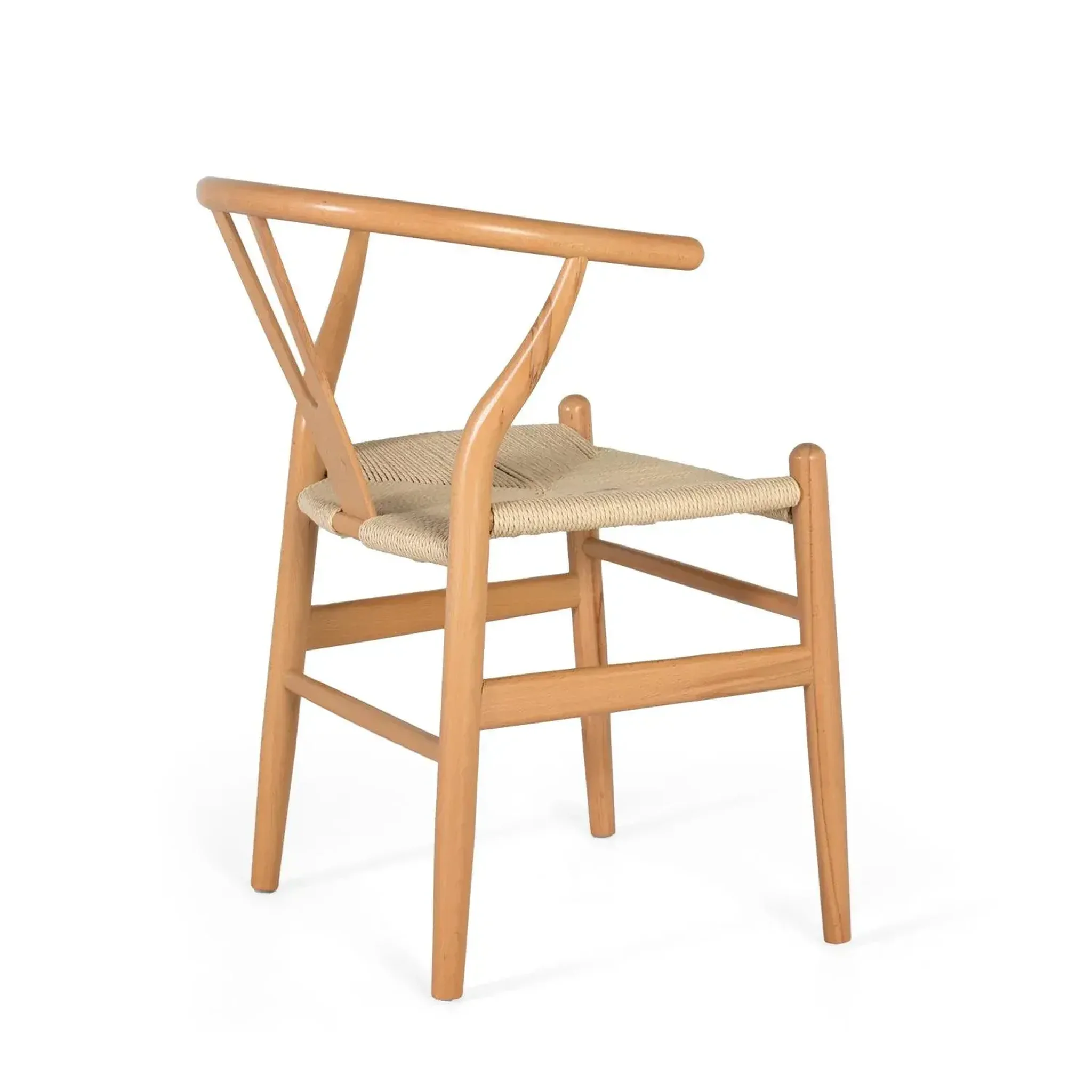 Voir la diapositive 4 : GINER Y COLOMER SL Lot de 2 chaises de bois de haya 50 cm style contemporain