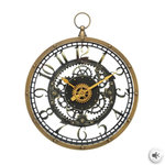 ATMOSPHERA Pendule Murale Mécanique  Tazar  26cm Naturel