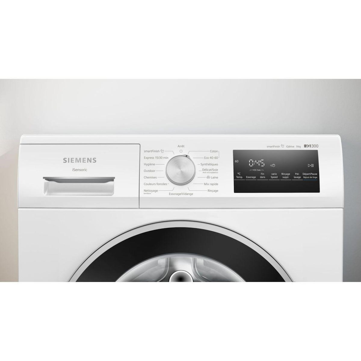 Siemens Lave linge hublot WM14N20SFR