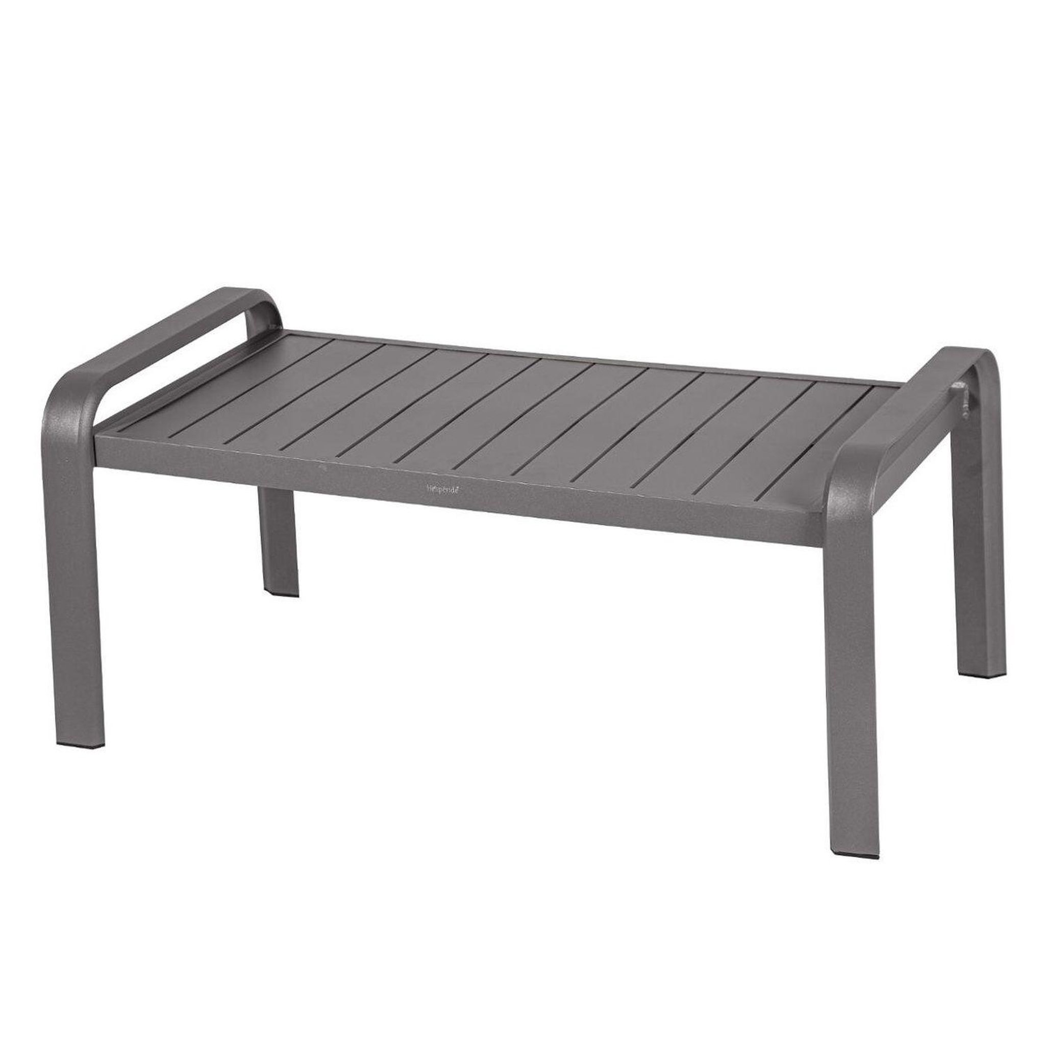 Voir la diapositive 5 : HESPERIDE Salon de jardin Elyn en aluminium et texaline