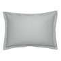 Voir la diapositive 2 : DODO Taie d'oreiller Harmonie Satin de coton coloris Gris