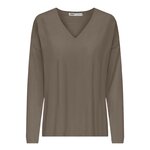 Only Pull  Femme Only Chianti. Coloris disponibles : Marron