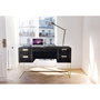 Voir la diapositive 5 : Paris Prix Bureau Design  Pimlico  130cm Charbon