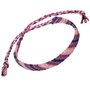 Rayher Fil coton rose pour bracelet brésilien