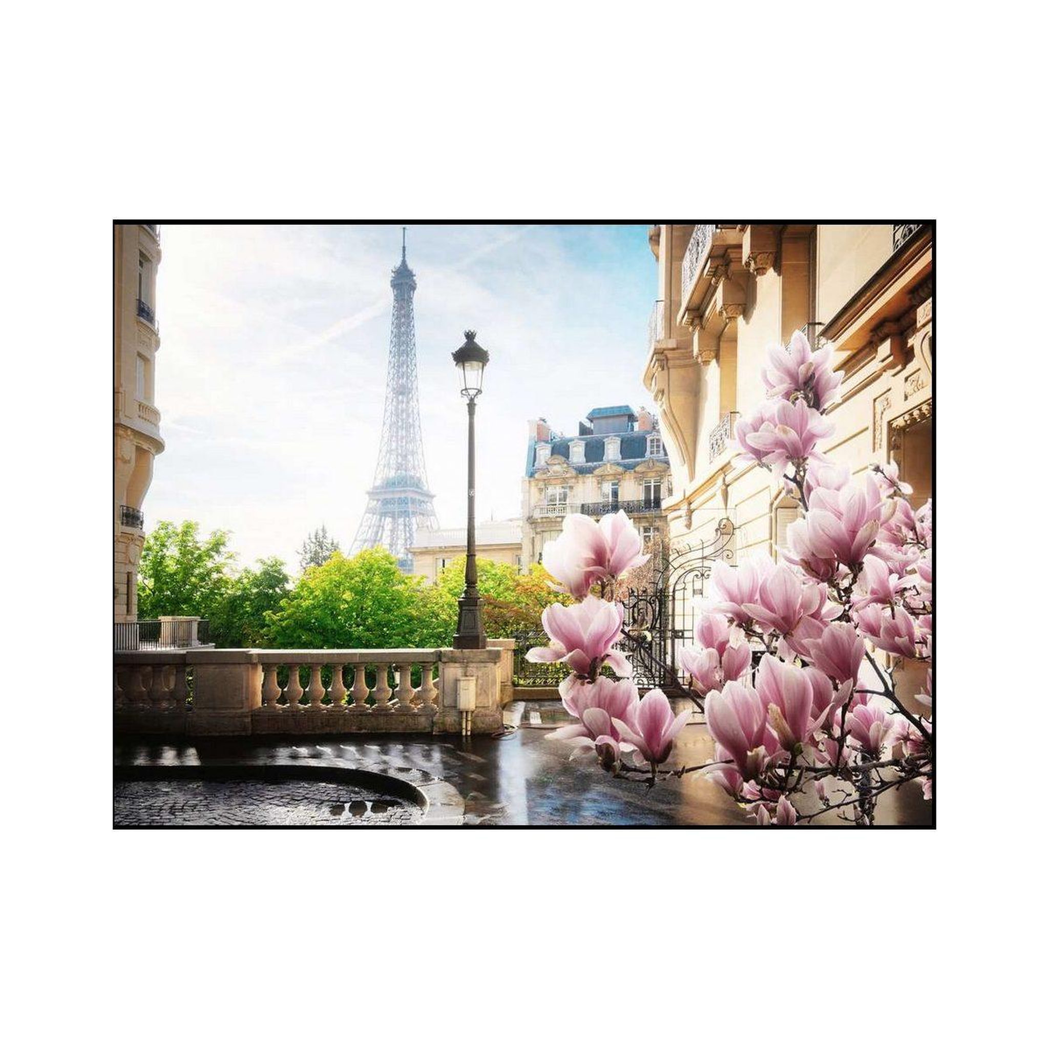 Voir la diapositive 2 : RAVENSBURGER Puzzle le printemps à paris - 500 pièces
