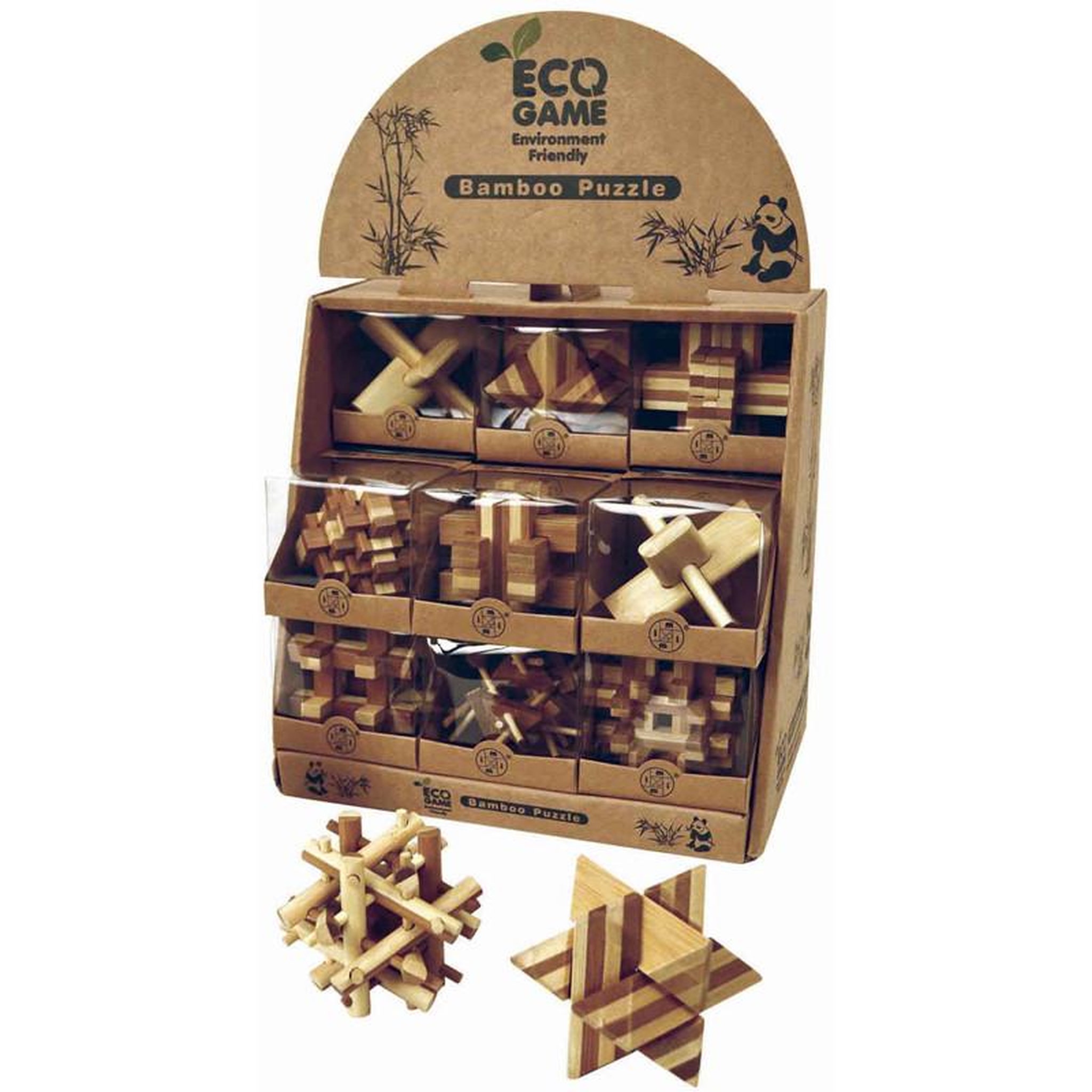 Casse-tête bambou - Assortiment aléatoire - Modèle MT6990