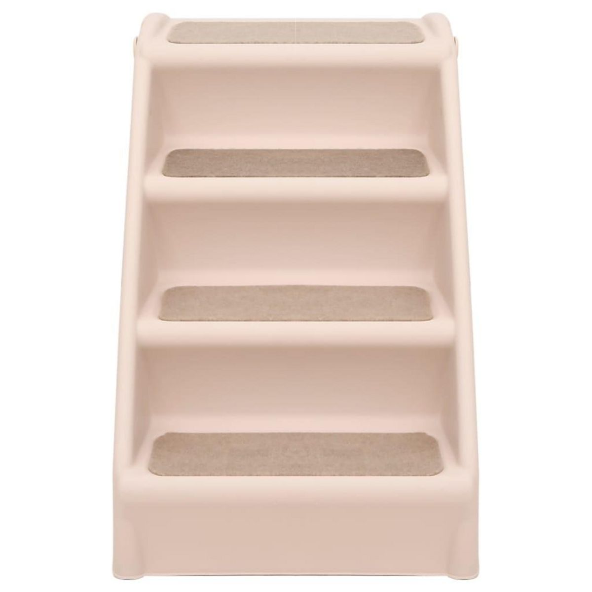 VIDAXL Escaliers pliables pour chiens Creme 62x40x49,5 cm