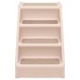 Voir la diapositive 3 : VIDAXL Escaliers pliables pour chiens Creme 62x40x49,5 cm