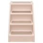 Voir la diapositive 3 : VIDAXL Escaliers pliables pour chiens Creme 62x40x49,5 cm