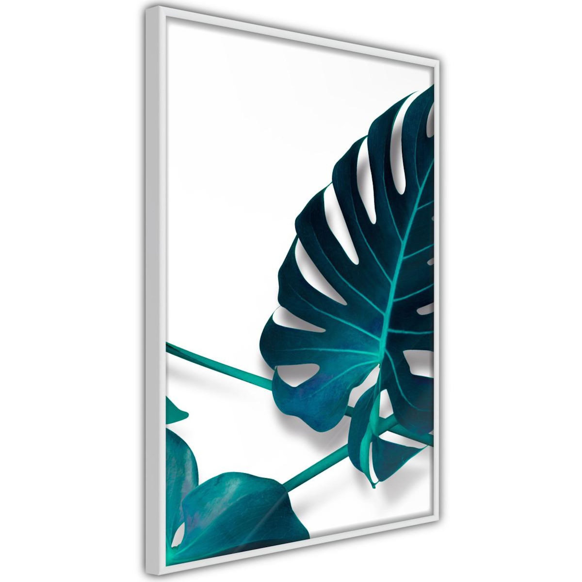 Paris Prix Affiche Murale Encadrée  Turquoise Monstera I