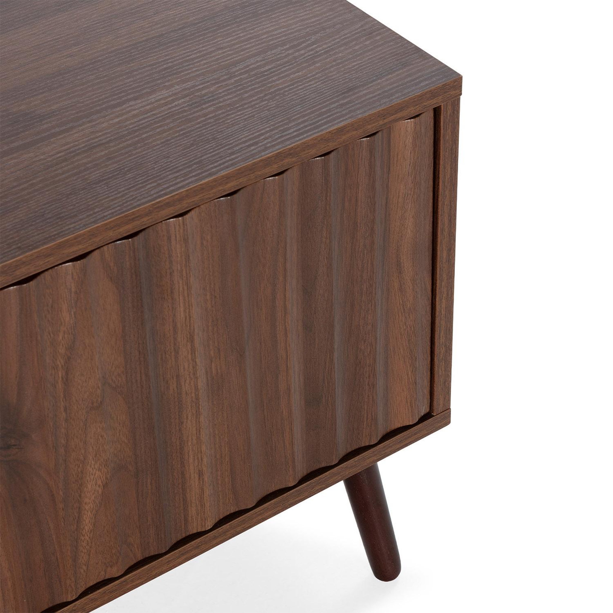 Voir la diapositive 5 : VS VENTA-STOCK Meuble TV Lluvia 4 portes effet noyer