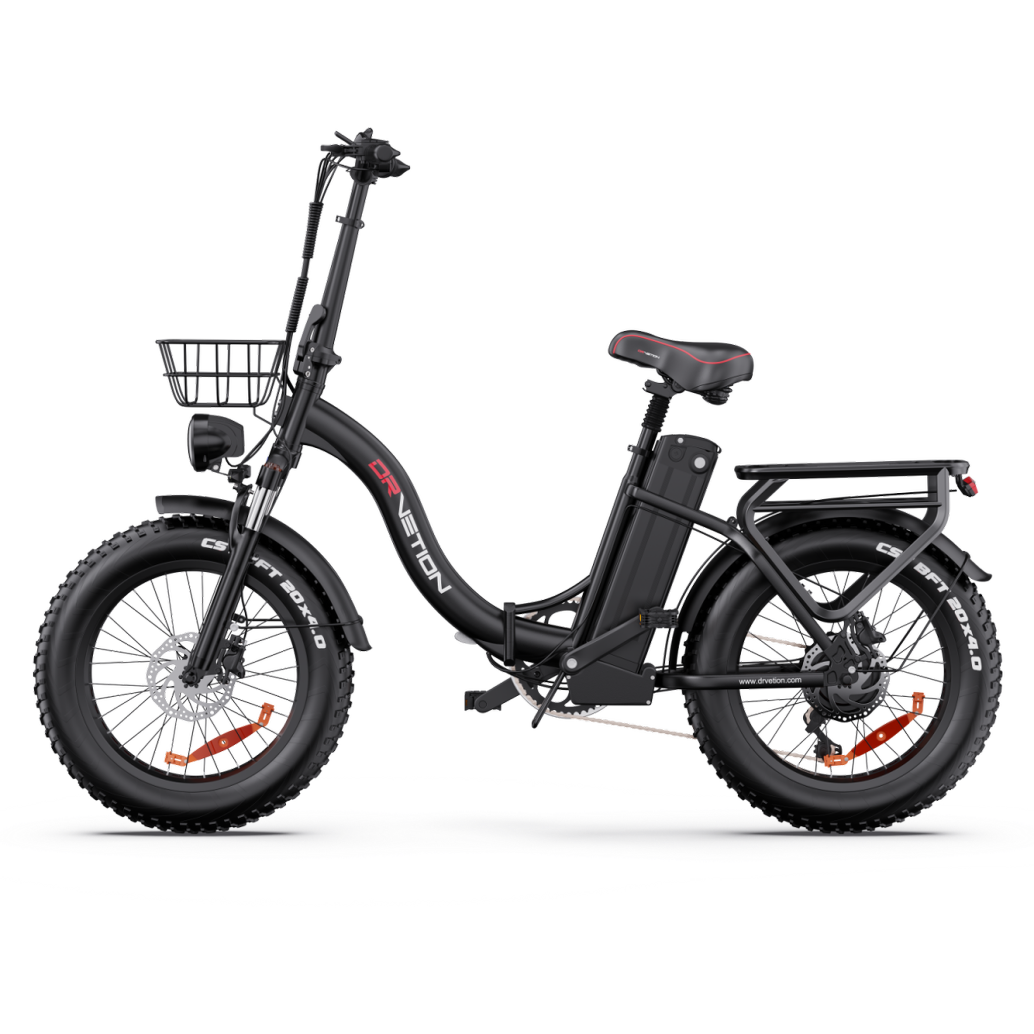 DRVETION Vélo électrique pliant drvetion ct20 pro max, batterie samsung 48 v 15 ah, moteur 250 w