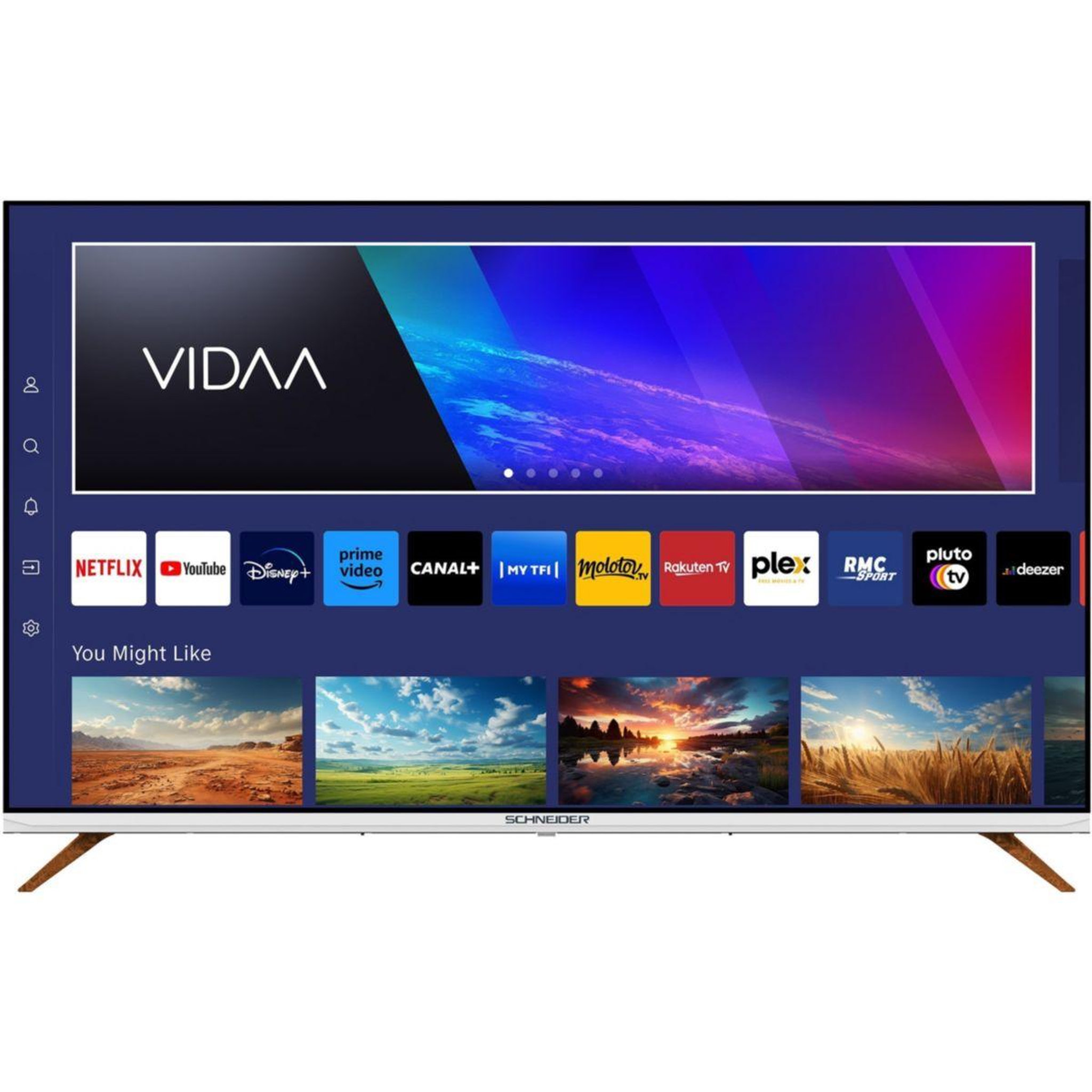 Voir la diapositive 1 : SCHNEIDER TV QLED QLED 55F1-55 pouces (139cm)