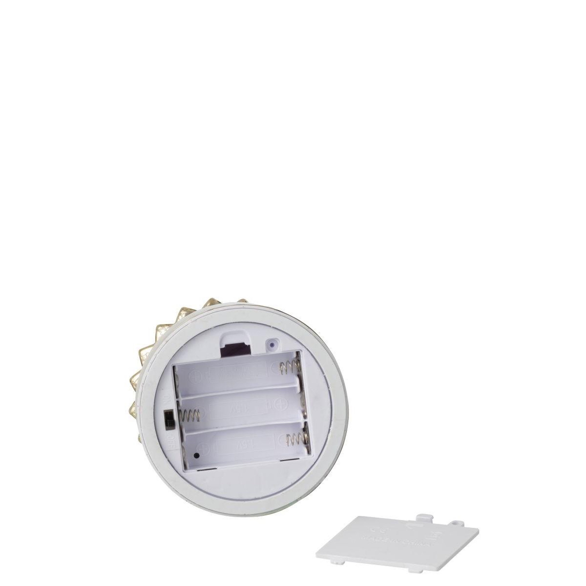 Voir la diapositive 3 : J-LINE Sapin tournant à led  lenard  31cm doré