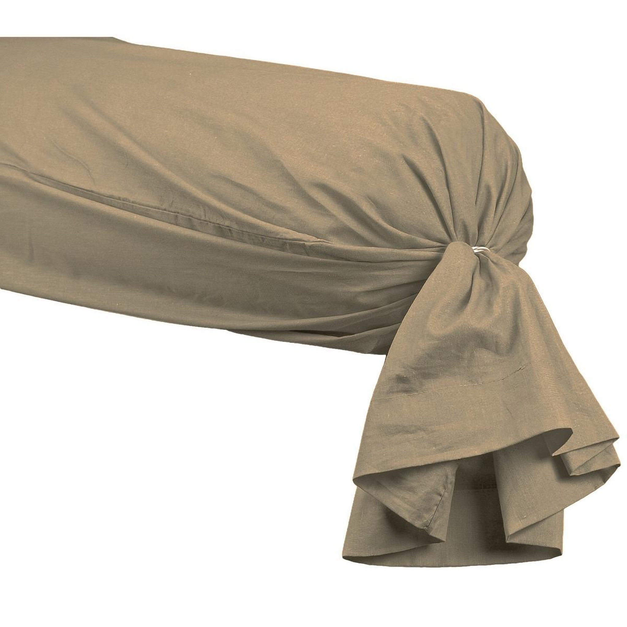 Voir la diapositive 1 : Sensei Maison Taie de traversin en percale de coton SOFT PERCALE - 45x185 cm