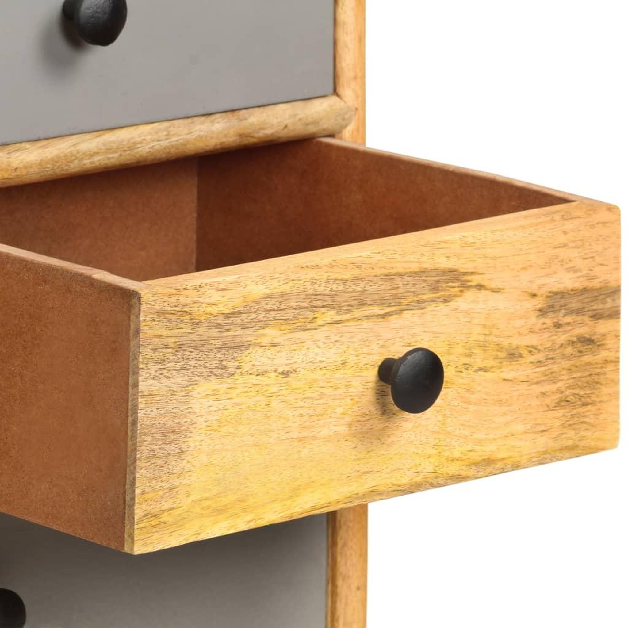 Voir la diapositive 5 : VIDAXL Buffet 110x30x82 cm Bois de manguier massif