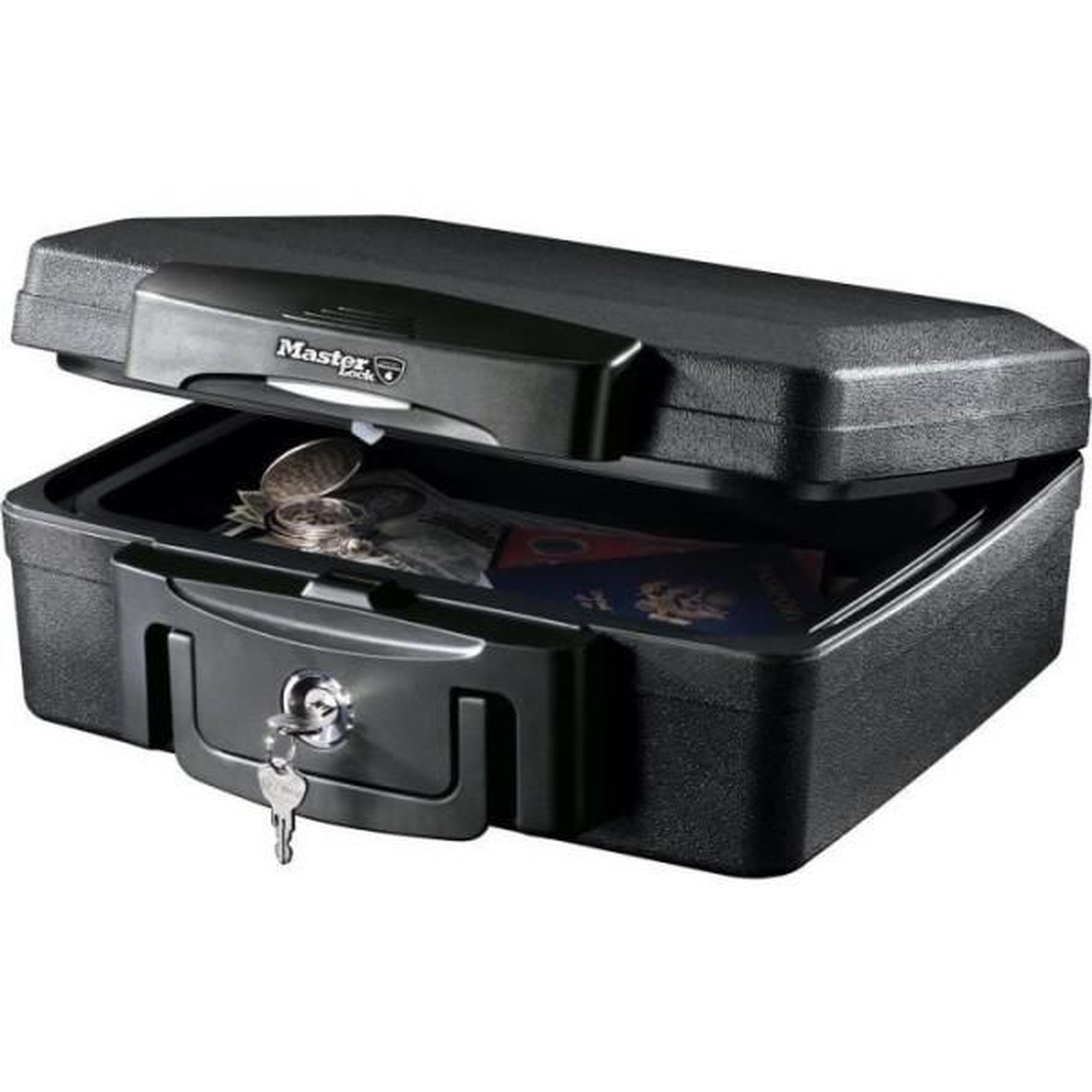 Master lock Coffre-fort ignifuge - master lock - h0100eurhro - etanche avec clé - 4,9 l, 15,6 x 36,2 x 33 cm