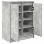 Voir la diapositive 5 : VIDAXL Armoire a chaussures gris beton 57x34x76 cm bois d'ingenierie
