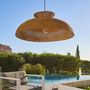 Voir la diapositive 3 : Lumisky Suspension d'extérieur DARMA Beige Rotin D80 cm
