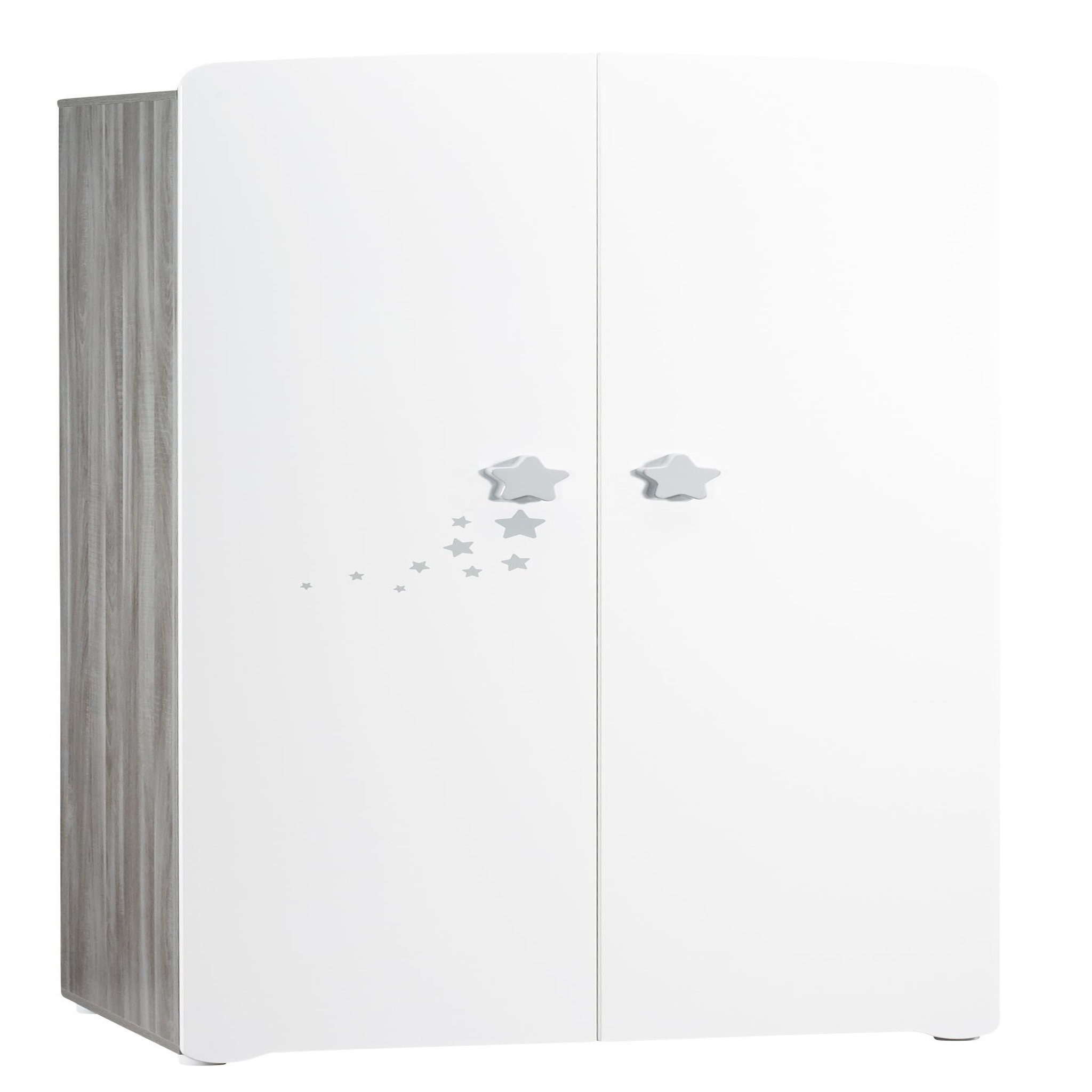 Voir la diapositive 1 : BABY PRICE Armoire chambre bébé 2 portes NEW NAO