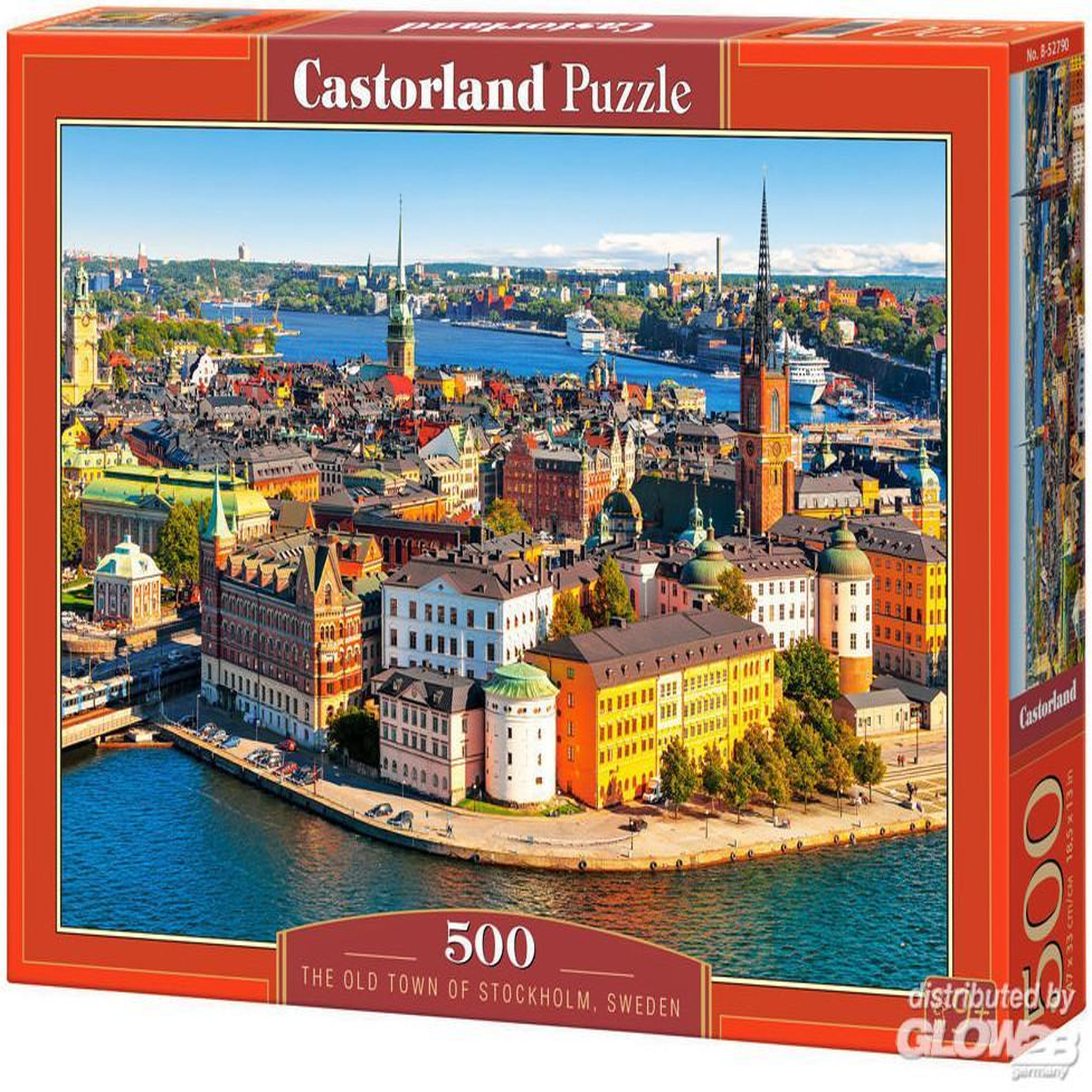 Voir la diapositive 3 : Castorland Puzzle 500 pièces : La vieille ville de Stockholm, Suède