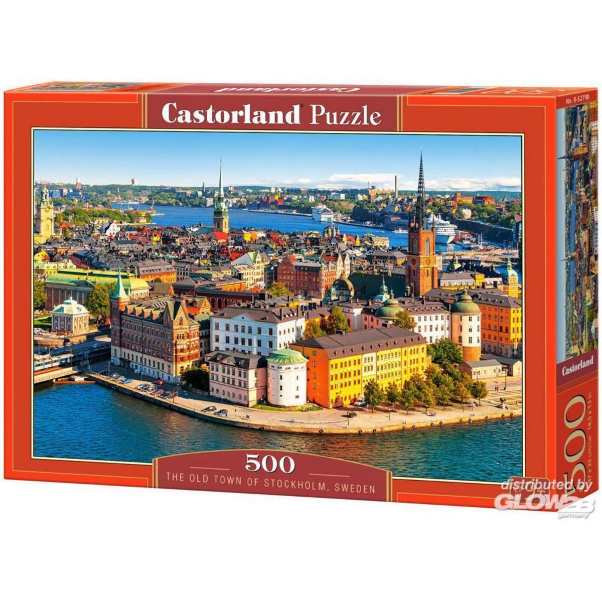 Castorland Puzzle 500 pièces : La vieille ville de Stockholm, Suède