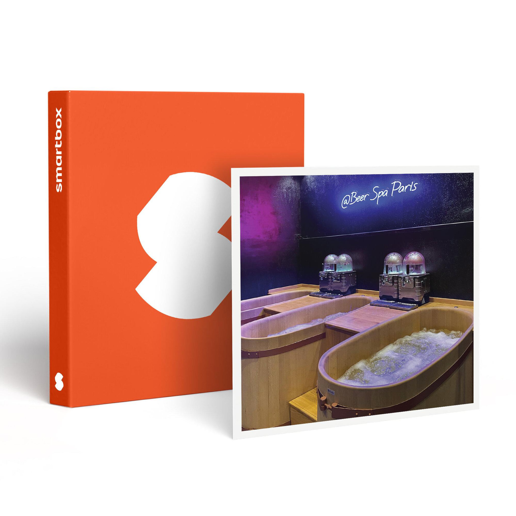 Smartbox Parenthèse insolite à paris pour 2 : 1h d'accès au spa bain de bière avec dégustation - coffret cadeau bien-être