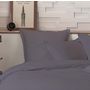 Voir la diapositive 2 : Home collection Parure housse de couette 100%percale de coton 80 fils/cm2-uni