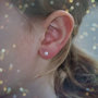 Voir la diapositive 2 : L'ATELIER D'AZUR Boucles d'Oreilles - Puces Perles de Culture 0.40cm - Or Jaune - Femme ou Enfant